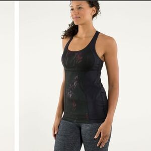 Lululemon Energy Tank Midnight Iris Multi / Black